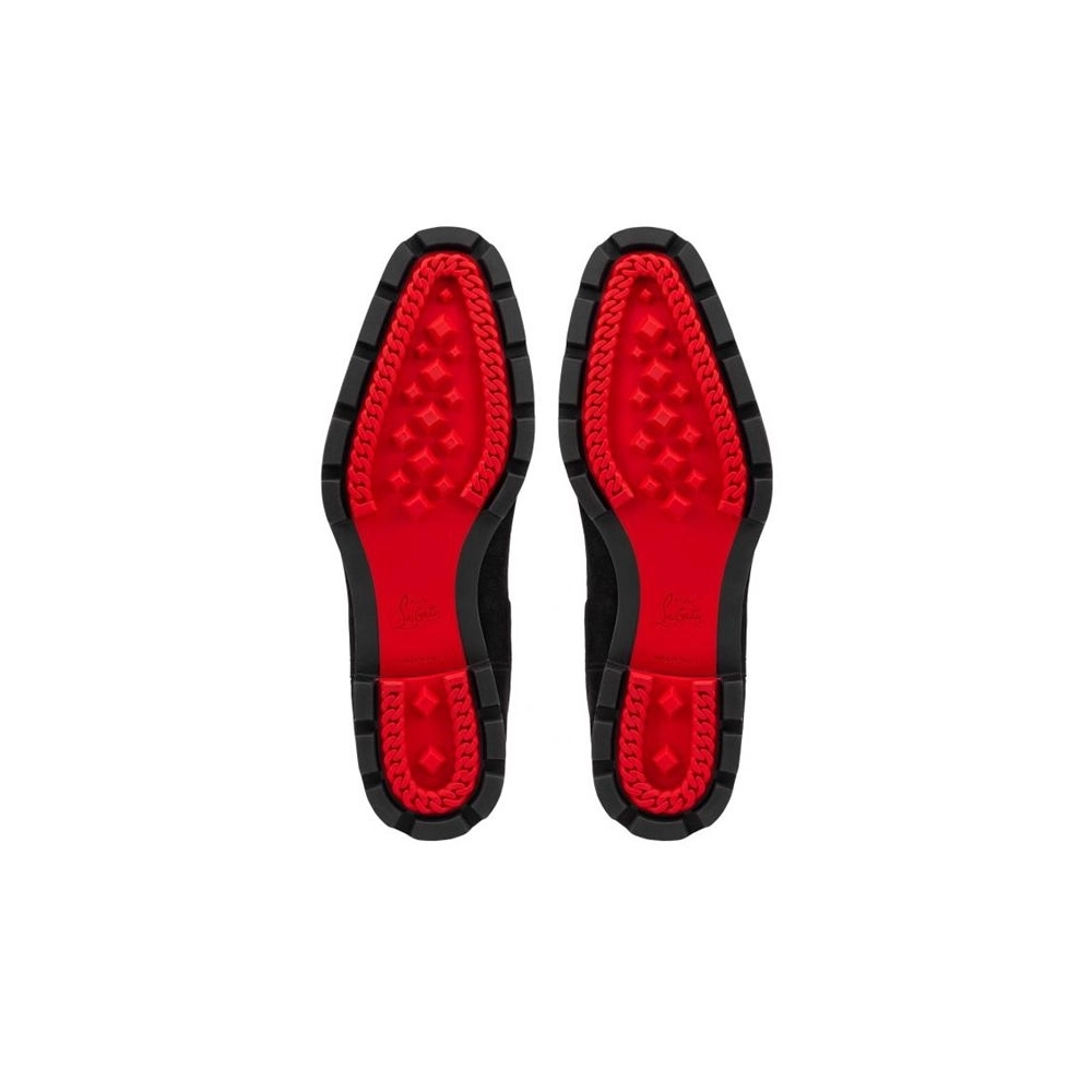 cheap Christian Louboutin Boot Alpinono Black Calf sale