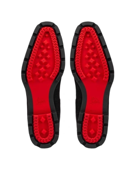 cheap Christian Louboutin Boot Alpinono Black Calf sale