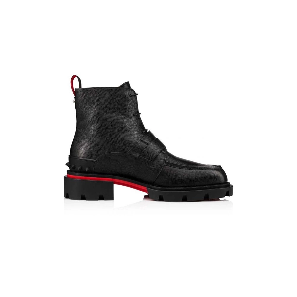 cheap Christian Louboutin Boot Our Georges B Black Calf sale