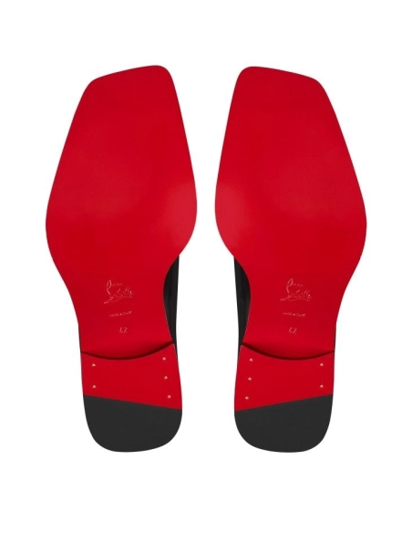 Discount Christian Louboutin Caraca Oxfords Abrasivato Calf Leather Black Outlet Sale