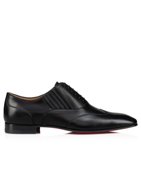 Knockoff Christian Louboutin My Amor W Oxfords Calf Leather Black, Replica Christian Louboutin Shoes