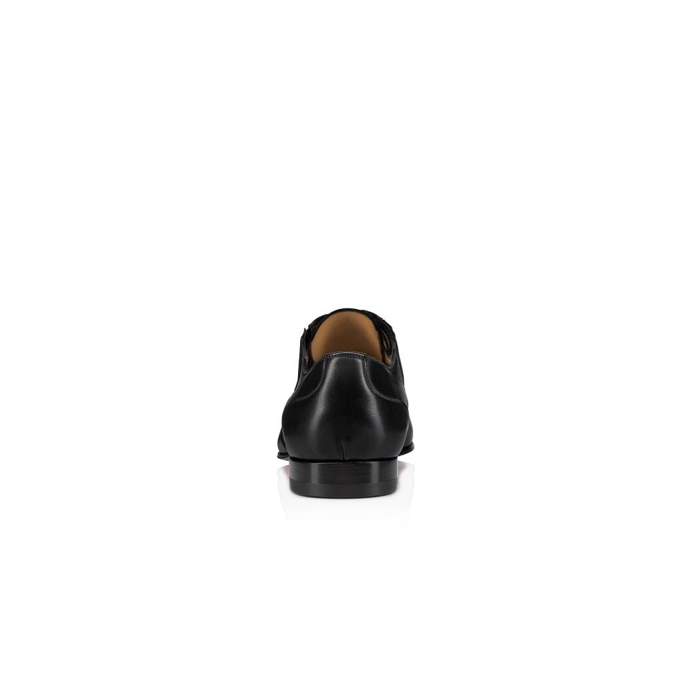 Knockoff Christian Louboutin My Amor W Oxfords Calf Leather Black, Replica Christian Louboutin Shoes