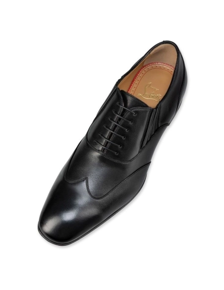 Knockoff Christian Louboutin My Amor W Oxfords Calf Leather Black, Replica Christian Louboutin Shoes