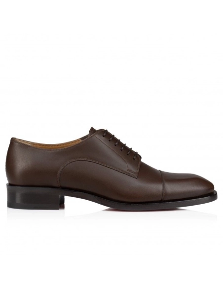 Discount Christian Louboutin Cortomale Derbies Calf Leather Cosme Outlet Sale, Cheap Christian Louboutin Shoes Store