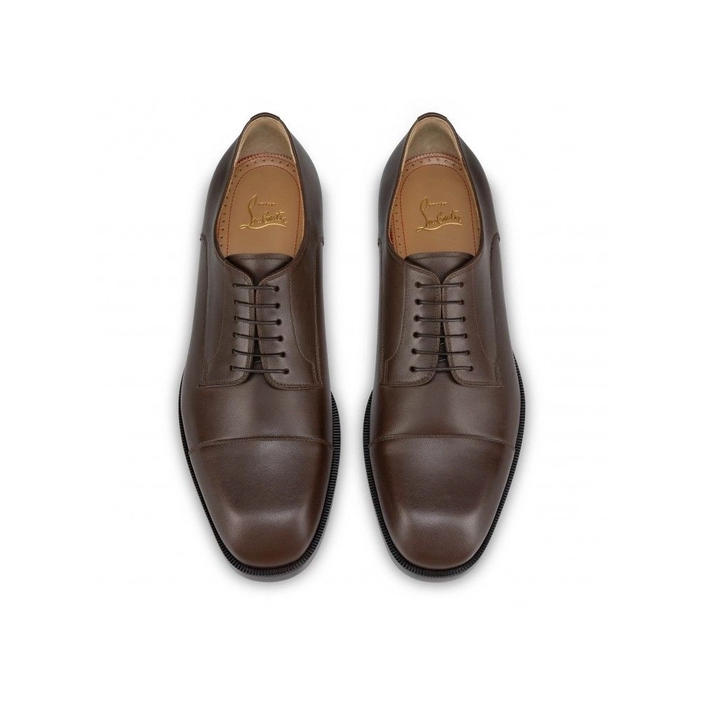 Discount Christian Louboutin Cortomale Derbies Calf Leather Cosme Outlet Sale, Cheap Christian Louboutin Shoes Store