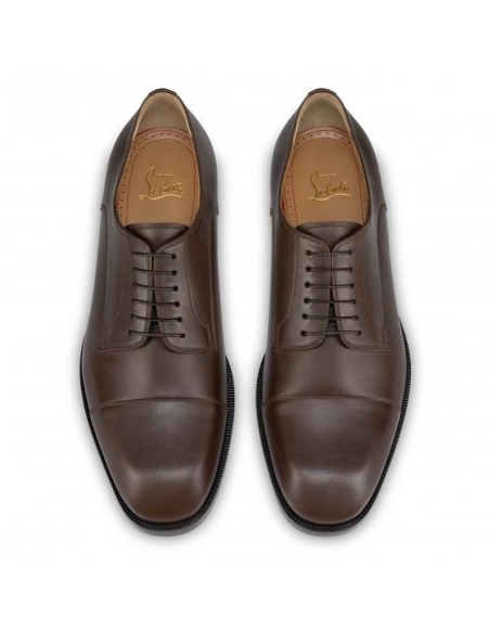 Discount Christian Louboutin Cortomale Derbies Calf Leather Cosme Outlet Sale, Cheap Christian Louboutin Shoes Store