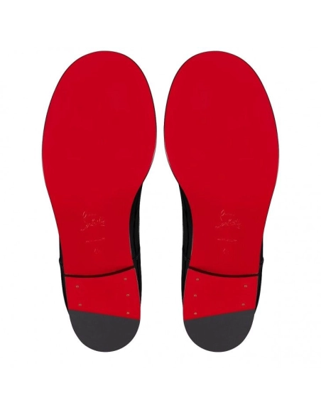 Fake Christian Louboutin Derloon Derbies Patent Calf Leather Black, Replica Christian Louboutin Shoes