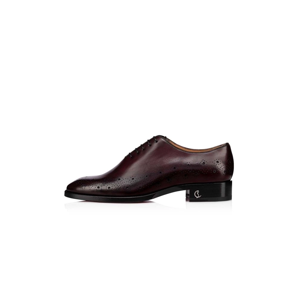 Christian Louboutin Oxford Corteobello Oxblood Calf Shoe