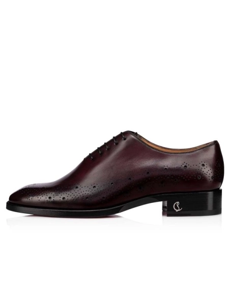 Christian Louboutin Oxford Corteobello Oxblood Calf Shoe