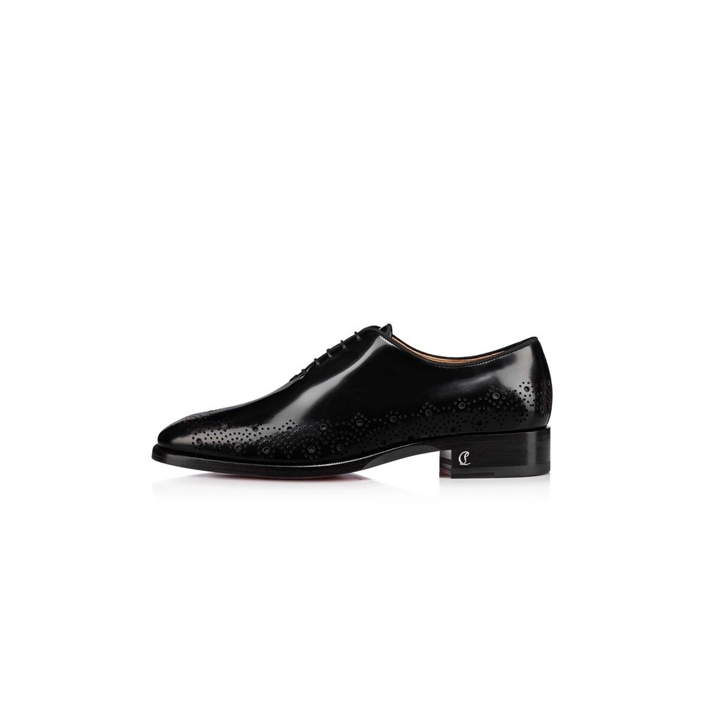Christian Louboutin Oxford Corteobello Black Calf Shoe