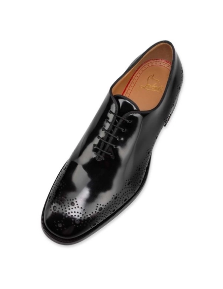 Christian Louboutin Oxford Corteobello Black Calf Shoe
