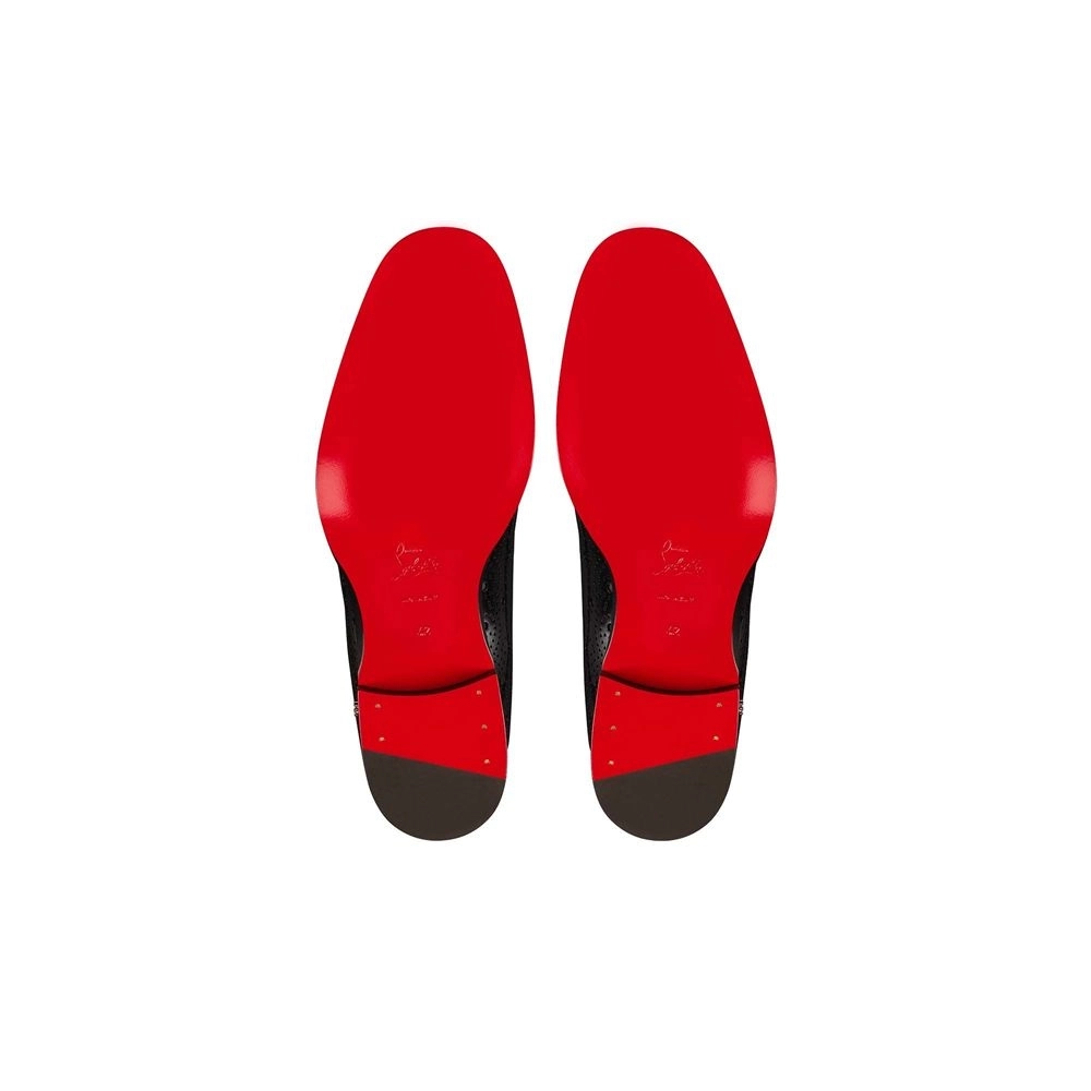 Christian Louboutin Oxford Corteobello Black Calf Shoe