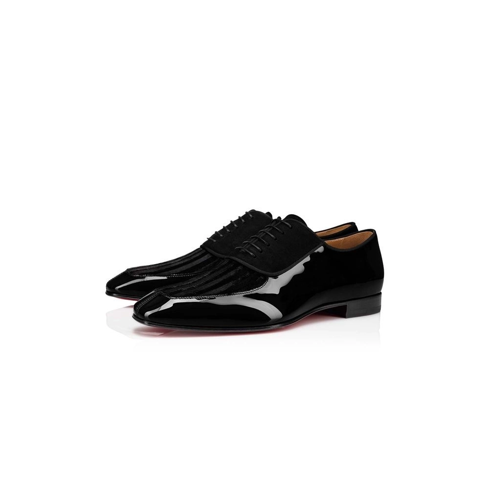 Christian Louboutin Oxford Greg On Black Calf