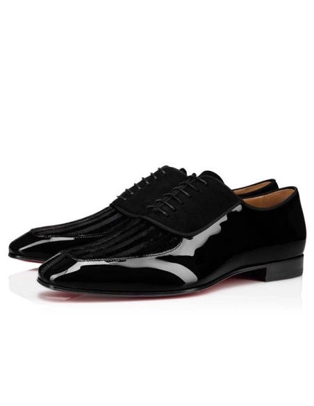 Christian Louboutin Oxford Greg On Black Calf