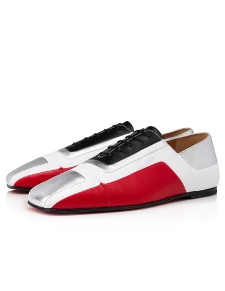 Christian Louboutin Oxford Formulino Multicolor Version Multi Nappa Leather