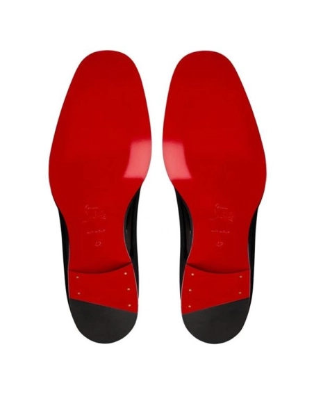 cheap Christian Louboutin Oxford Corteo Black Patent Leather sale