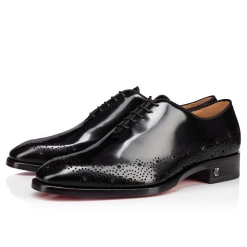 cheap Christian Louboutin Oxford Corteobello Black Calf sale