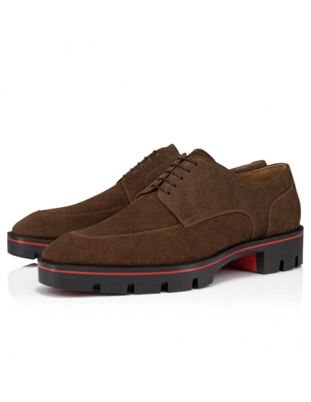 Knockoff Christian Louboutin Davisol Derbies Calf Leather Cosme, Replica Christian Louboutin Shoes