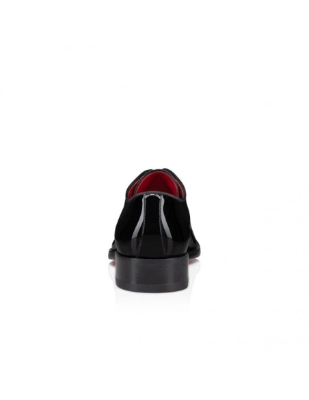 Discount Christian Louboutin Chambeliss Night Strass Derbies Patent Calf Leather Black, Cheap Christian Louboutin Shoes for Sale