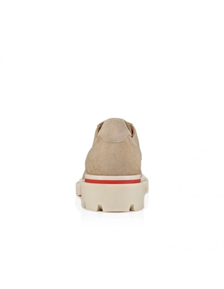 Fake Christian Louboutin Our Georges L Derbies Calf Leather Saharienne, Replica Christian Louboutin Shoes