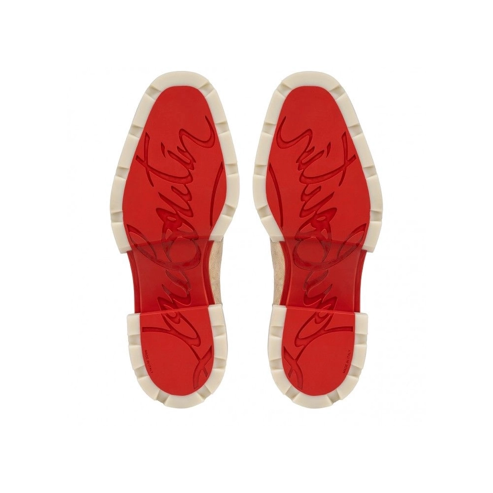 Fake Christian Louboutin Our Georges L Derbies Calf Leather Saharienne, Replica Christian Louboutin Shoes