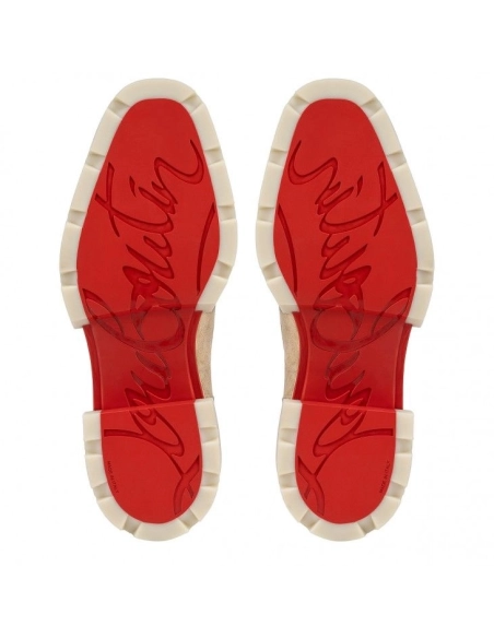 Fake Christian Louboutin Our Georges L Derbies Calf Leather Saharienne, Replica Christian Louboutin Shoes