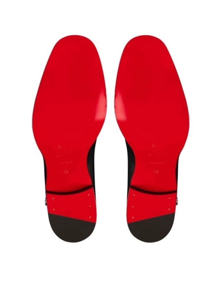 cheap Christian Louboutin Derby Chambeliss Flat Black Patent Calf sale