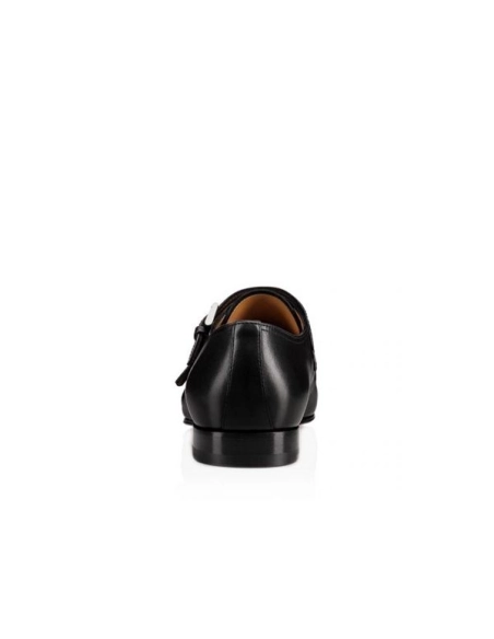 cheap Christian Louboutin Derby Mortimer Black Calf For Men sale