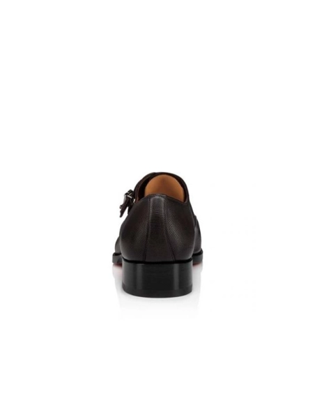cheap Christian Louboutin Derby Johnbi Dark Brown Claf sale