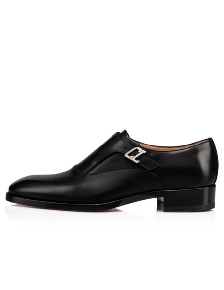 cheap Christian Louboutin Derby Johnbi Black Claf sale