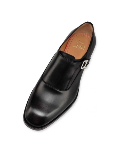 cheap Christian Louboutin Derby Johnbi Black Claf sale