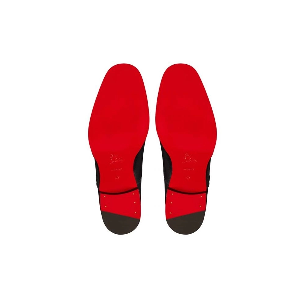 cheap Christian Louboutin Derby Johnbi Black Claf sale