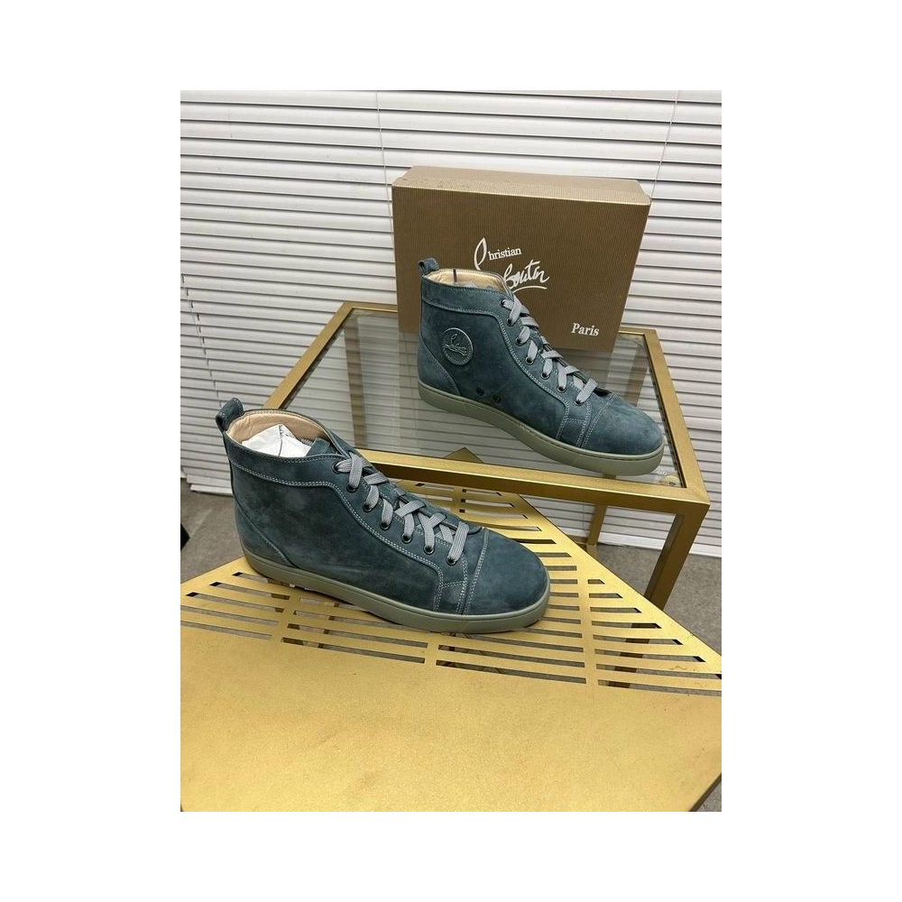 Cheap Christian Louboutin Louis Orlato High-Top Sneakers on Sale, Discount CL Shoes Outlet Store