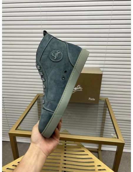 Cheap Christian Louboutin Louis Orlato High-Top Sneakers on Sale, Discount CL Shoes Outlet Store