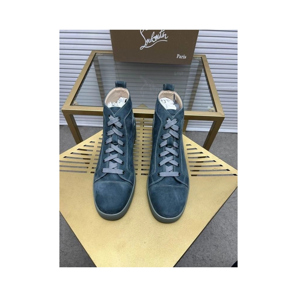 Cheap Christian Louboutin Louis Orlato High-Top Sneakers on Sale, Discount CL Shoes Outlet Store