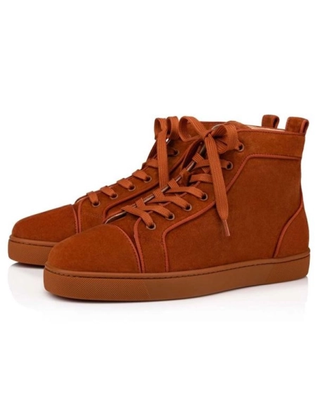 cheap Christian Louboutin High-top Louis Orlato Foxy Veau Velours sale