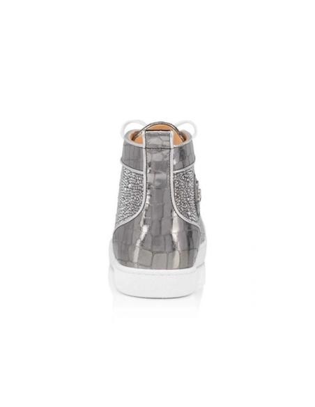 cheap Christian Louboutin Louis Silver cry Lt Chrome Strass sale