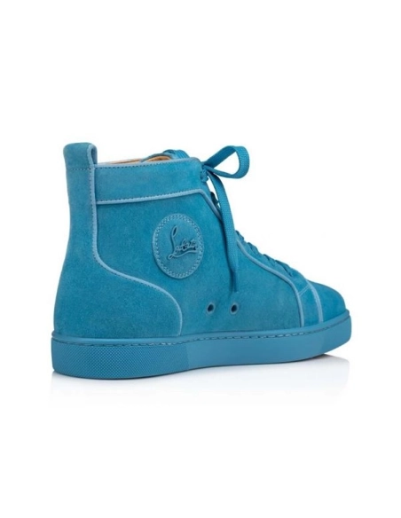 cheap Christian Louboutin High-top Louis Orlato Panorama Veau Velours sale