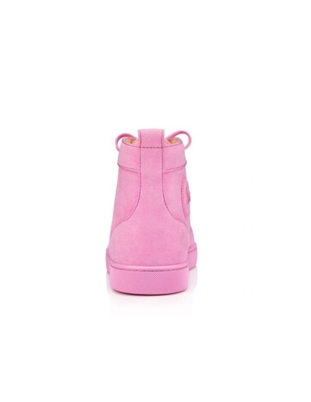 cheap Christian Louboutin Lou Spikes Orla Confettis confettis Mat Suede Leather sale