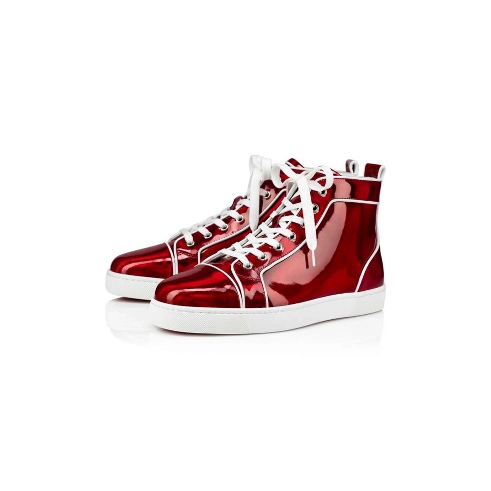 cheap Christian Louboutin High Top Lou Orlato Flat Loubi Calf sale