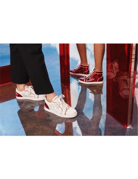 cheap Christian Louboutin High Top Lou Orlato Flat Loubi Calf sale