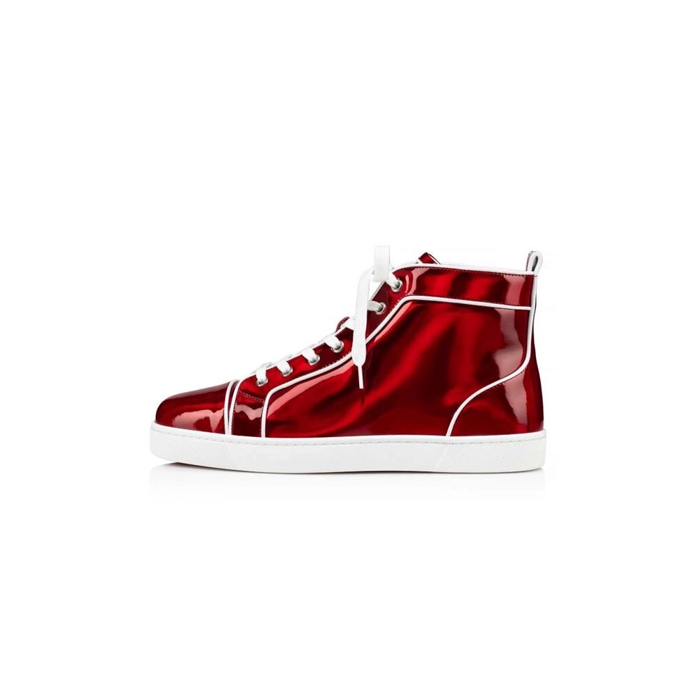 cheap Christian Louboutin High Top Lou Orlato Flat Loubi Calf sale
