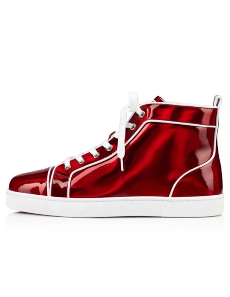 cheap Christian Louboutin High Top Lou Orlato Flat Loubi Calf sale