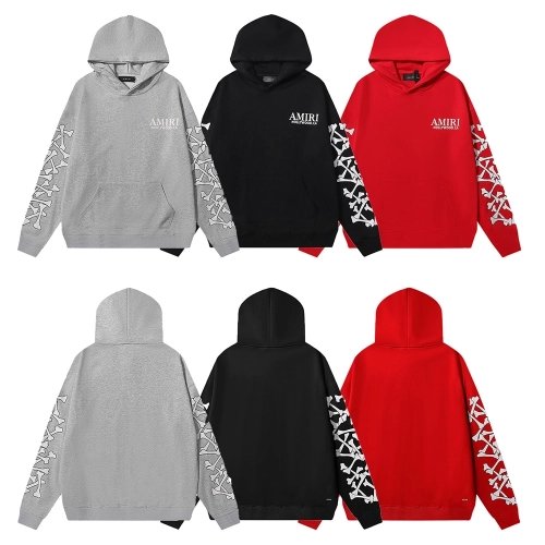 Amiri Bones Stacked Lyocell Hoodie,cheap Amiri