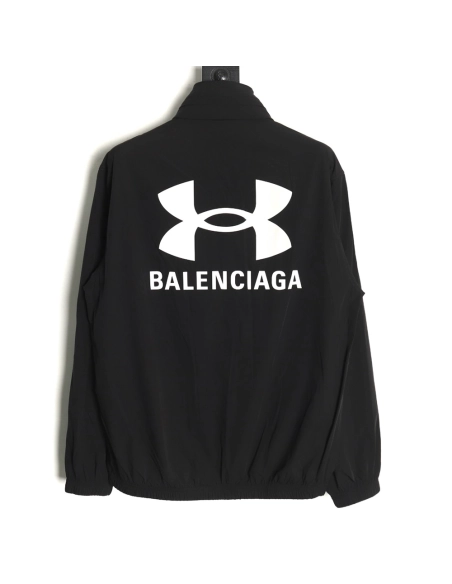 Balenciaga joint style stretch nylon hooded jacket,cheap Balenciaga