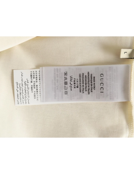 Gucci Chest Embroidered Bear Short Sleeve TShirt,cheap Gucci