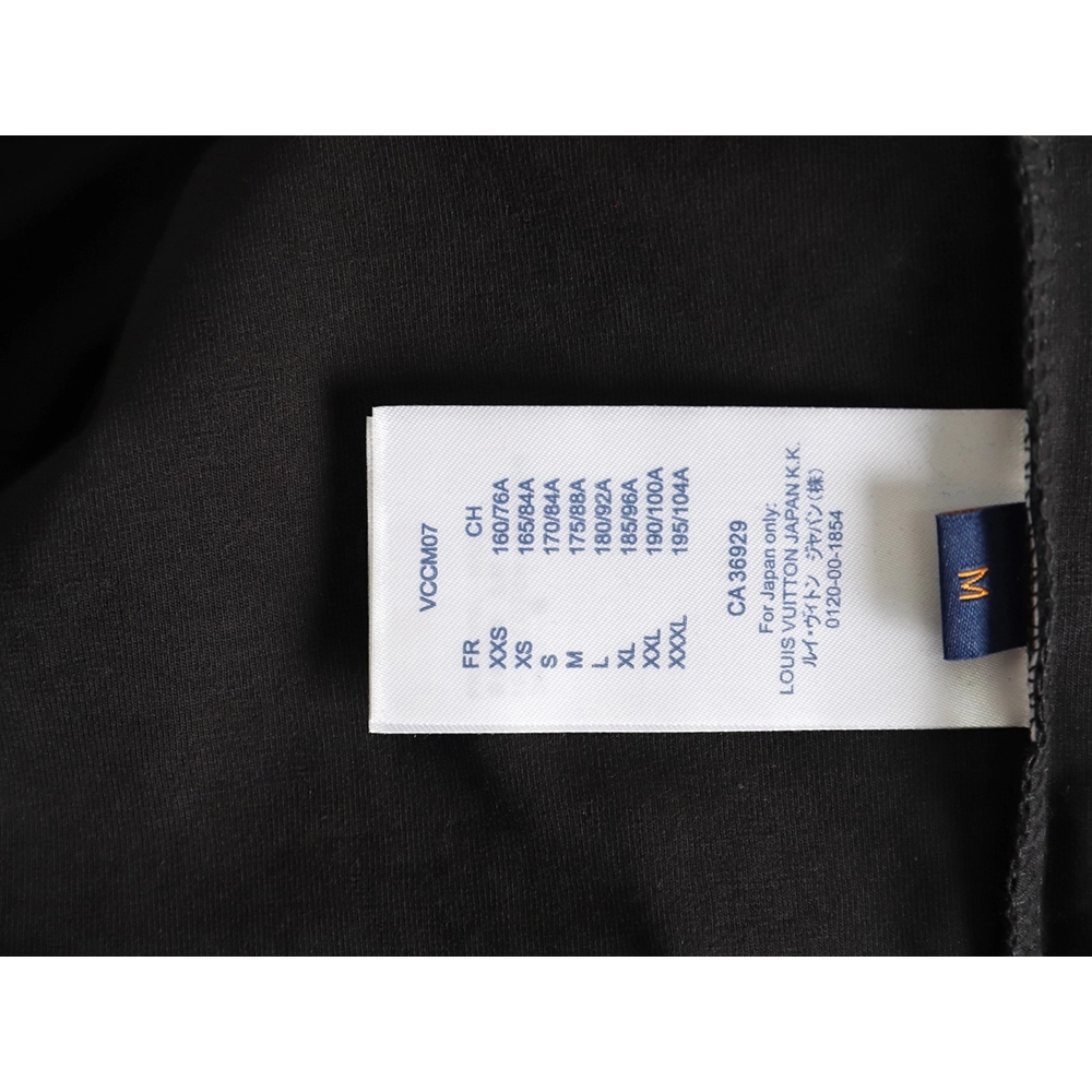 Louis Vuitton full print monogram dark pattern jacquard short sleeve Tshirt,cheap Louis Vuitton