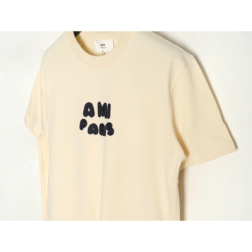 Ami Paris lettered shortsleeved Tshirt,cheap Ami