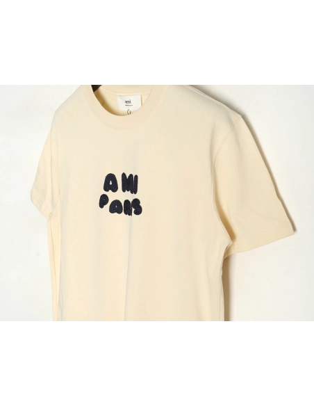 Ami Paris lettered shortsleeved Tshirt,cheap Ami