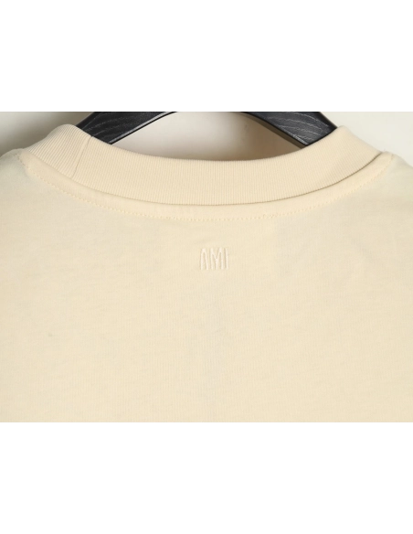 Ami Paris lettered shortsleeved Tshirt,cheap Ami